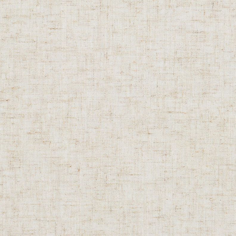 Tissu pour voilages Mélange lin Uni – nature,  image number 1