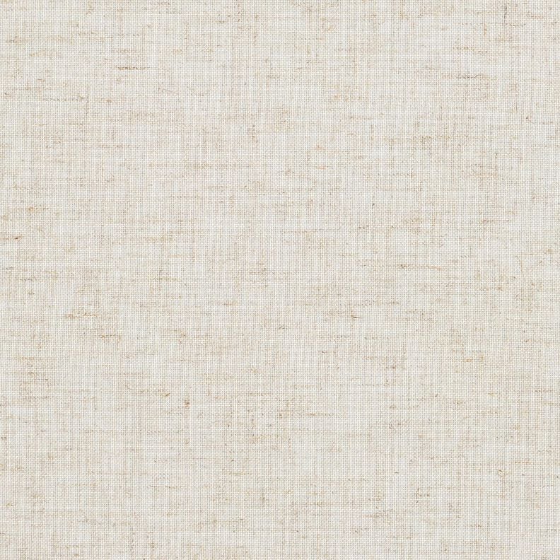 Tissu pour voilages Mélange lin Uni – nature, image number 1