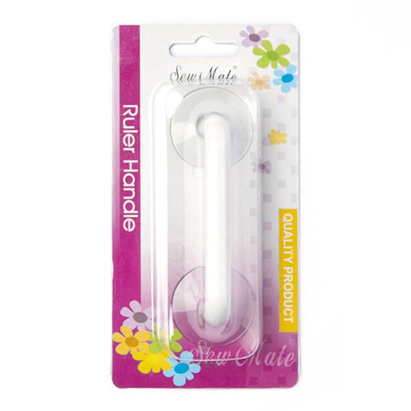 Support règle avec ventouse double - blanc, image number 2