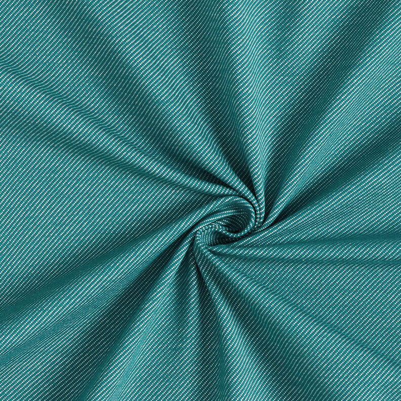 Jersey coton Aspect jean – pétrole,  image number 1
