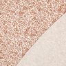 Tissu double gaze de coton Fleurs bicolores  | Poppy Fabrics – beige clair/caramel,  thumbnail number 4