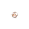 Bouton 2 trous Fleur – rosé,  thumbnail number 1