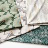 Tissu en coton Cretonne Vrilles de fleurs – sapin bleu/ivoire,  thumbnail number 5