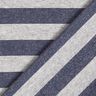 Jersey à rayures horizontales scintillantes – gris clair/bleu marine,  thumbnail number 5