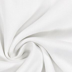 Tissu croisé en coton stretch – blanc, 
