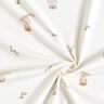 GOTS Jersey coton Doux lapin Impression numérique – ivoire,  thumbnail number 3