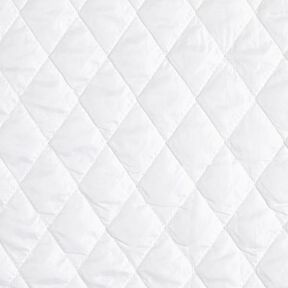 Doublure matelassée en losanges – blanc, 