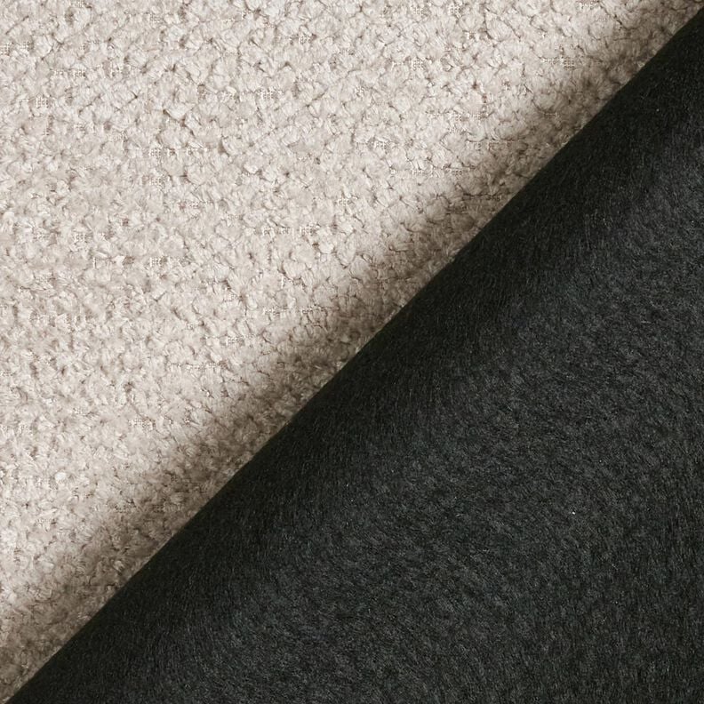 Tissu de revêtement poils doux – argent,  image number 3