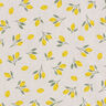 Tissu de décoration Semi-panama mini citrons – jaune/nature,  thumbnail number 1