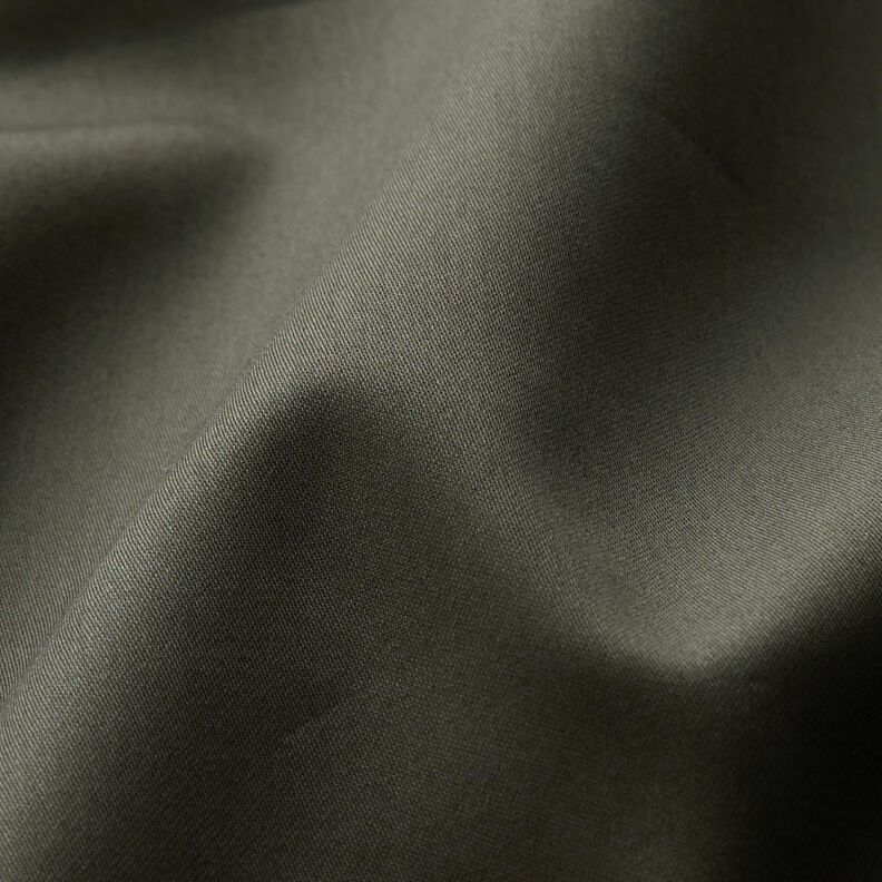 Satin de coton Uni – olive foncé,  image number 3