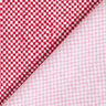 GOTS Jersey coton Mini-carreaux | TCC x LOOKS by Wolfgang Joop – rouge/blanc,  thumbnail number 6