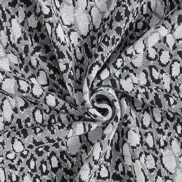Jacquard tricoté Motif léopard – gris clair,  image number 3