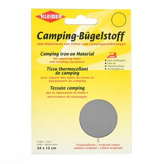 Tissu thermocollant camping – gris, 