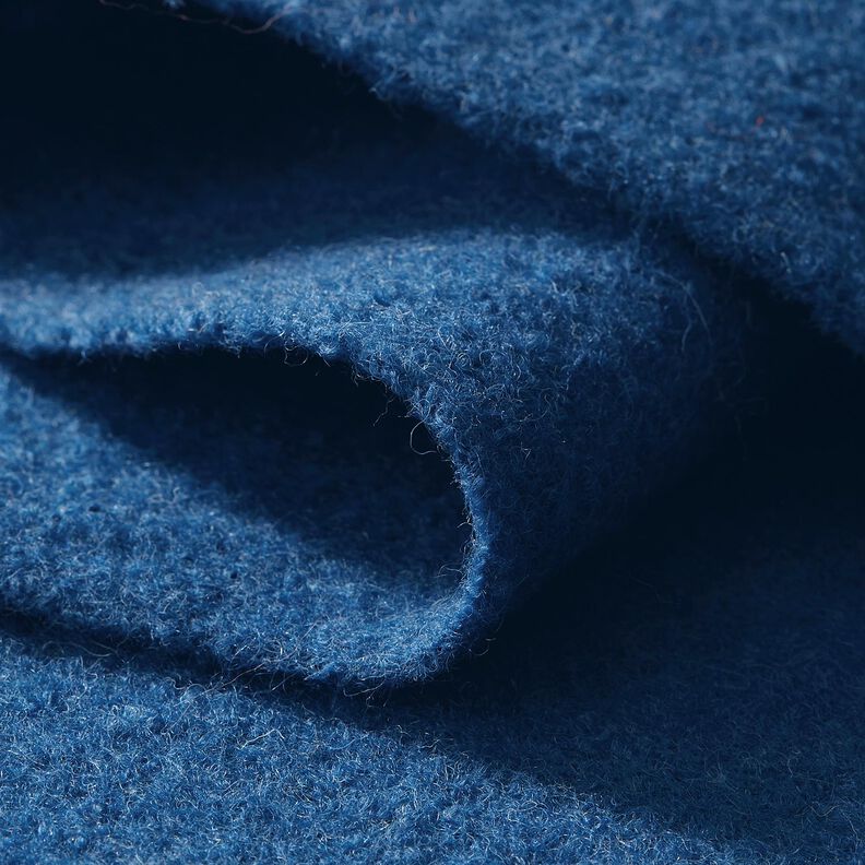 Loden de laine foulé – indigo,  image number 4
