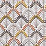 Tissu en coton Cretonne Éventail – taupe/ivoire,  thumbnail number 1