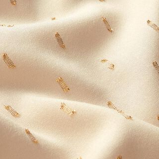 Tissu en viscose gouttes scintillantes – sable, 