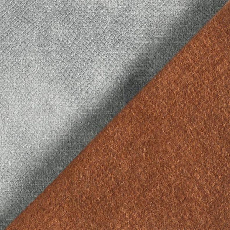 Tissu de revêtement Velours convient aux animaux domestiques – gris, image number 3