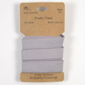Bande élastique [3 m | 20mm] – gris, 