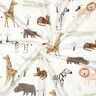 Jersey coton Animaux des steppes Impression numérique | Poppy Fabrics – ivoire/marron foncé,  thumbnail number 3