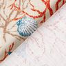 Tissu de décoration Panama Récif de corail – beige clair/terre cuite,  thumbnail number 4