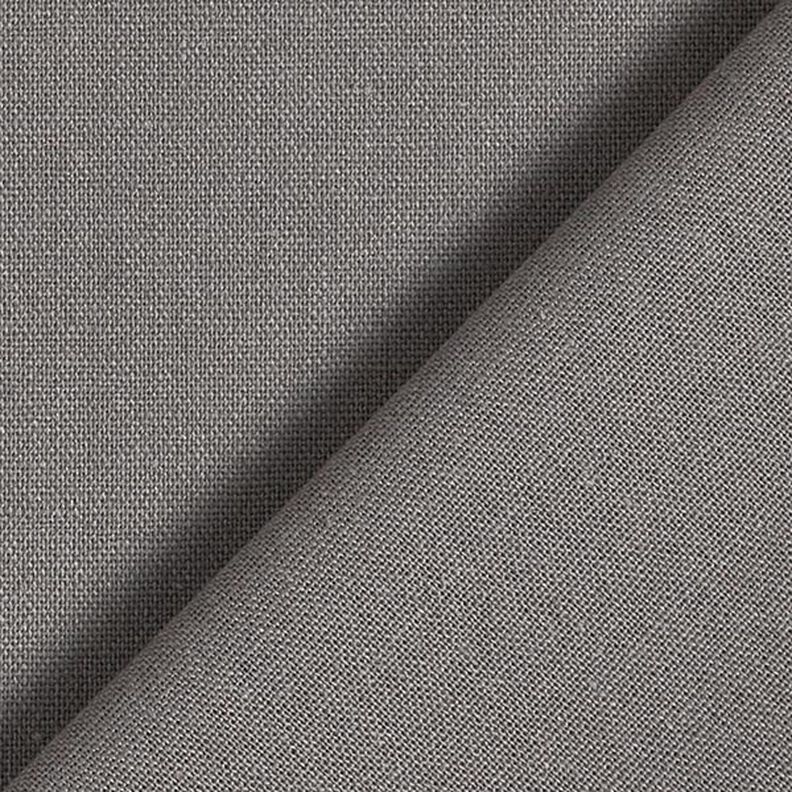 Mélange viscose lin Uni – taupe,  image number 3
