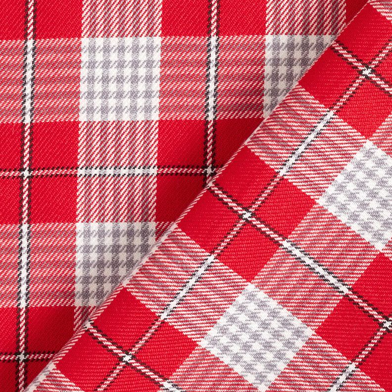 Viscose mélangée Prince de Galles – chili, image number 4