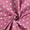 Tissu en coton Cretonne Étoiles japonaises Asanoha – mauve,  thumbnail number 3