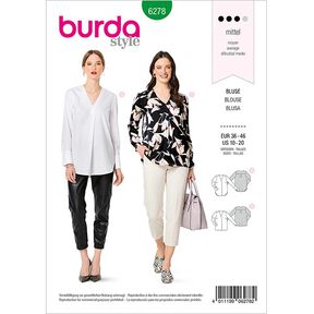 Chemisier, Burda 6278 | 36-46, 