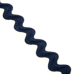 Lisse dentelée [12 mm] – bleu marine, 