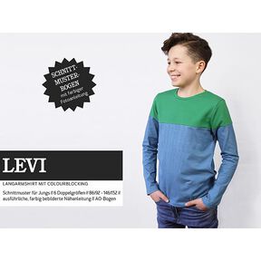 LEVI - Chemise à manches longues avec colourblocking, Studio Schnittreif | 86 - 152, 
