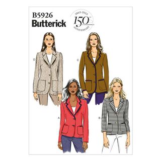 Blazer, Butterick 5926|42 - 50, 