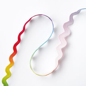 Fil dentelé arc-en-ciel [Ø 10 mm] – rouge, 