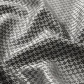 Tissu de doublure Jacquard Pied-de-poule – gris clair/gris foncé, 