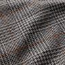 Drap de laine Prince de Galles – gris foncé/orange,  thumbnail number 2
