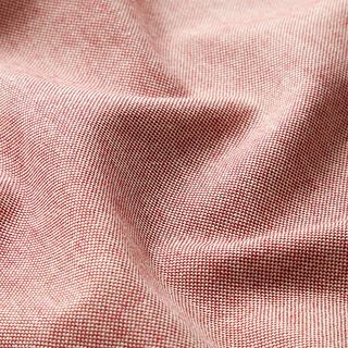 Tissu déco chambray semi-panama recyclé – carmin/nature, 