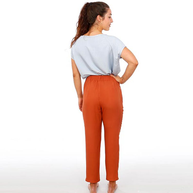 FRAU HANNA - Pantalon décontracté à élastique, Studio Schnittreif  | XS -  XXL,  image number 3