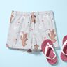 Popeline coton Ours et oie en promenade – argent/marron clair,  thumbnail number 6