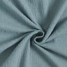 Tissu double gaze de coton dobby – bleu acier,  thumbnail number 3