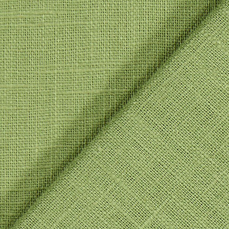 Tissu de lin en ramie mélangée medium – olive clair, image number 3