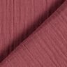 GOTS Tissu double gaze de coton | Tula – mauve,  thumbnail number 4