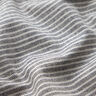 Tissu de décoration Semi-panama Rayures discrètes – nature/bleu nuit,  thumbnail number 2