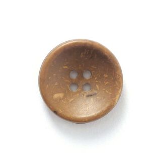 Bouton 4 trous – marron clair, 