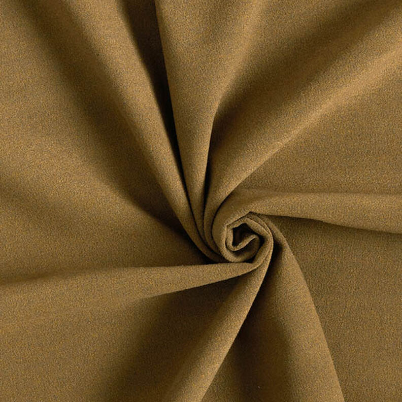 Tissu pour manteau en velours uni – kaki,  image number 1