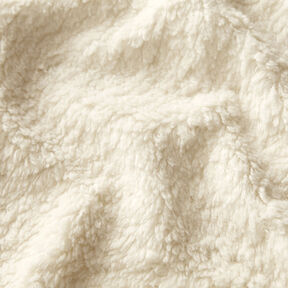 Sherpa Coton mélangé Uni – écru, 