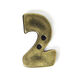 Nombre 2 aspect métal,  thumbnail number 1