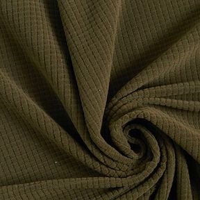 Jersey structuré Petites boîtes – kaki,  Jersey structuré Petites boîtes – kaki,