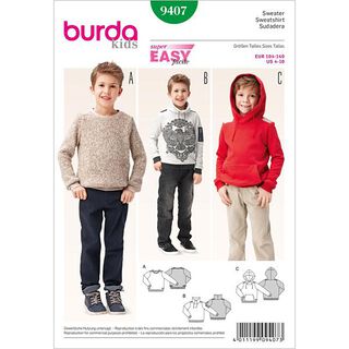 Pull-over, Burda 9407, 