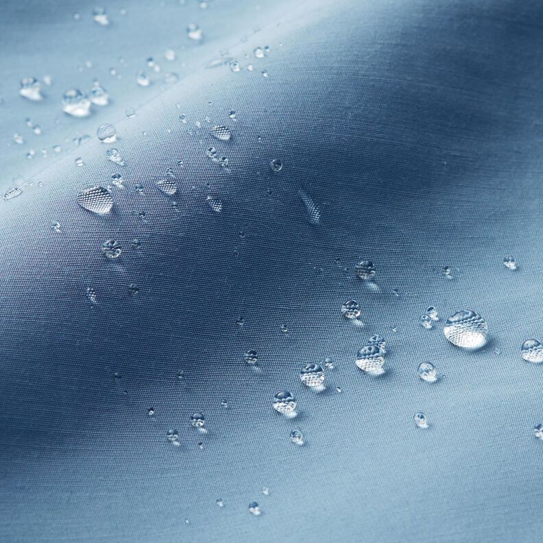 Tissu déperlant uni pour imperméable – bleu clair,  image number 4