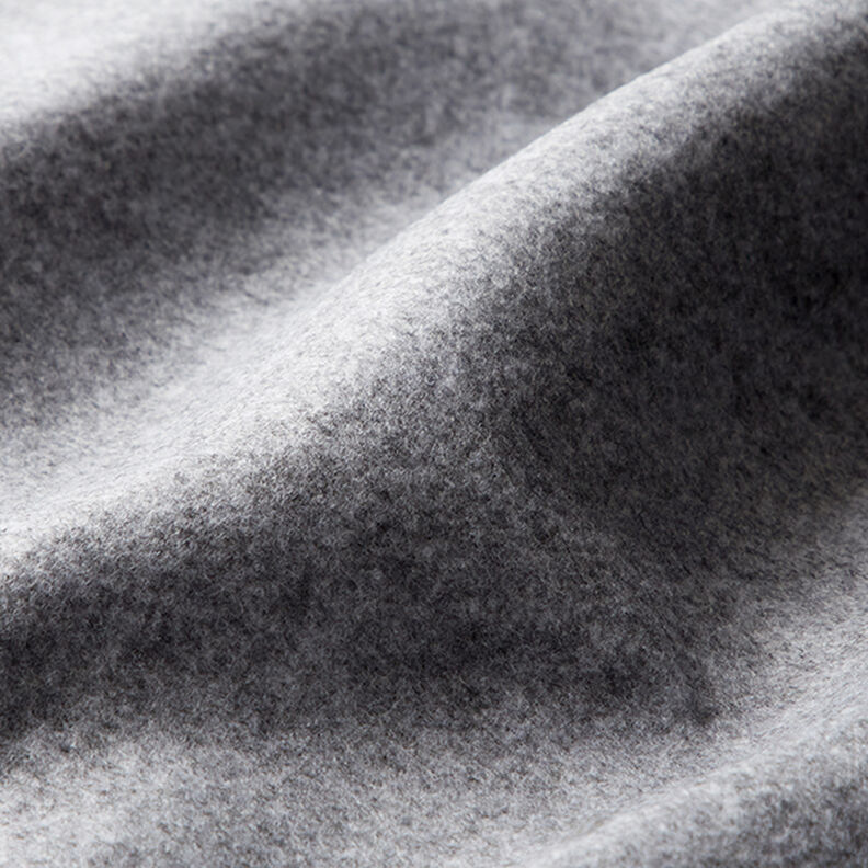 Feutrine mélangé 180 cm / 1,5 mm d’épaisseur – gris clair,  image number 2