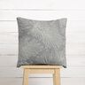 Tissu de décoration Jacquard Contours de feuilles – gris,  thumbnail number 7